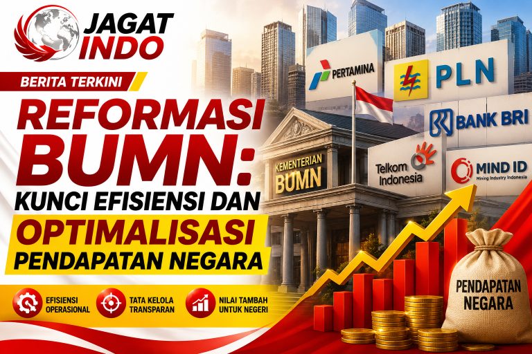 Reformasi BUMN: Kunci Efisiensi dan Optimalisasi Pendapatan Negara
