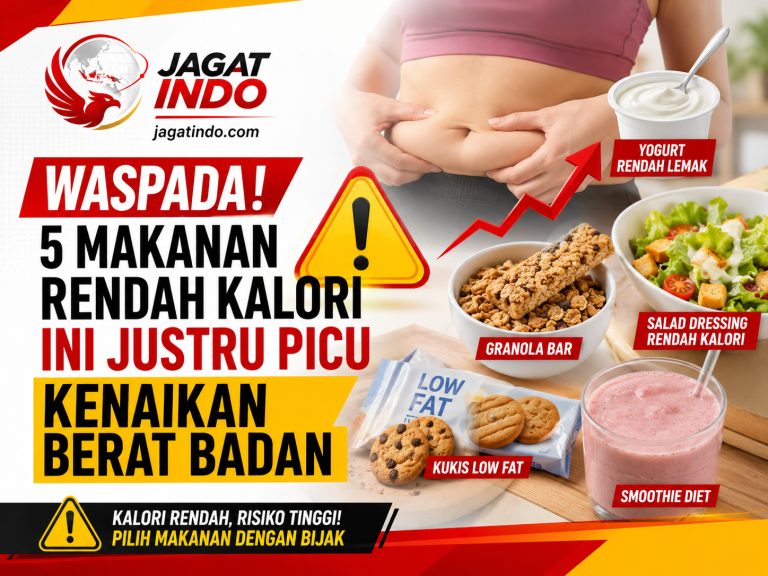Waspada! 5 Makanan Rendah Kalori Ini Justru Picu Kenaikan Berat Badan