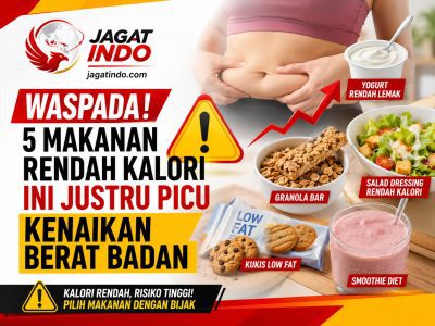 Waspada! 5 Makanan Rendah Kalori Ini Justru Picu Kenaikan Berat Badan