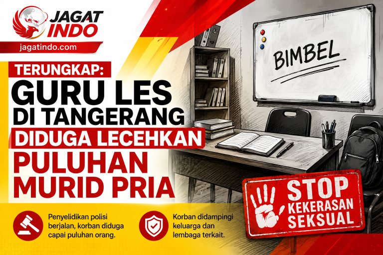 Terungkap: Guru Les di Tangerang Diduga Lecehkan Puluhan Murid Pria