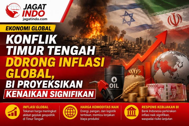 Konflik Timur Tengah Dorong Inflasi Global, BI Proyeksikan Kenaikan Signifikan