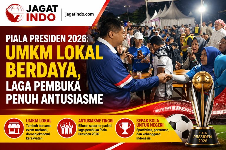 Piala Presiden 2026: UMKM Lokal Berdaya, Laga Pembuka Penuh Antusiasme