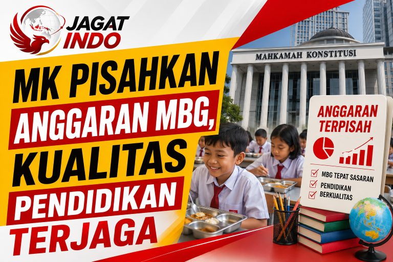 MK Pisahkan Anggaran MBG, Kualitas Pendidikan Terjaga