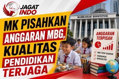 MK Pisahkan Anggaran MBG, Kualitas Pendidikan Terjaga