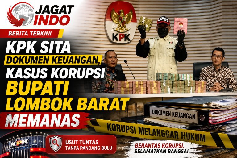 KPK Sita Dokumen Keuangan, Kasus Korupsi Bupati Lombok Barat Memanas