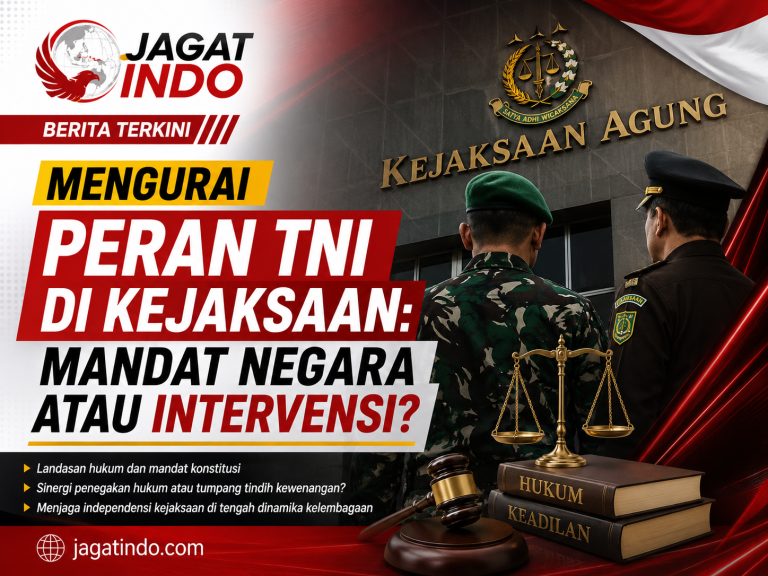 Mengurai Peran TNI di Kejaksaan: Mandat Negara atau Intervensi?