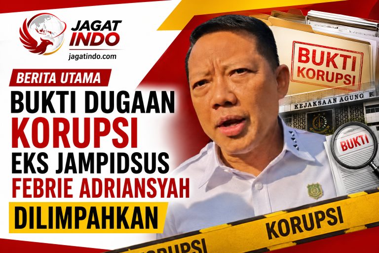 Bukti Dugaan Korupsi Eks Jampidsus Febrie Adriansyah Dilimpahkan