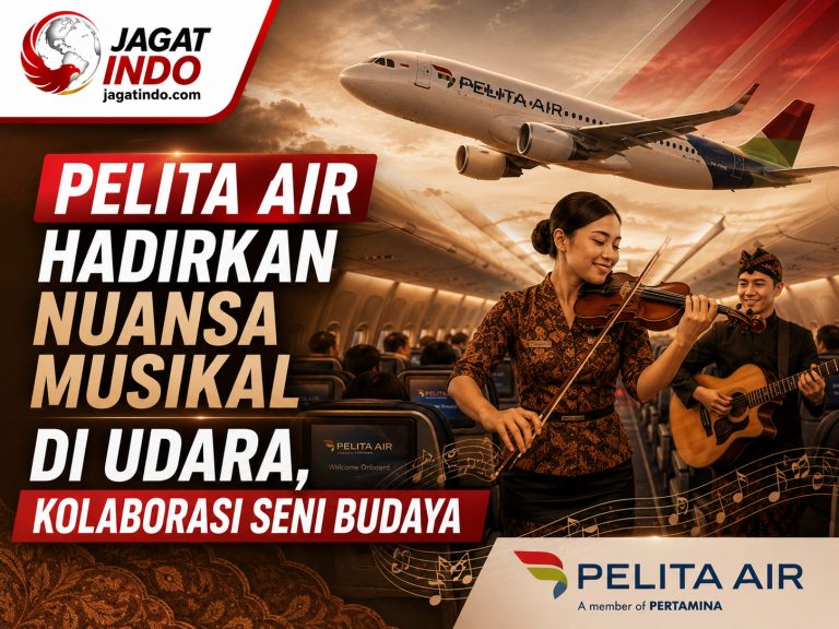Pelita Air Hadirkan Nuansa Musikal di Udara, Kolaborasi Seni Budaya