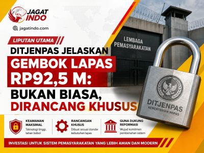 Ditjenpas Jelaskan Gembok Lapas Rp92,5 M: Bukan Biasa, Dirancang Khusus