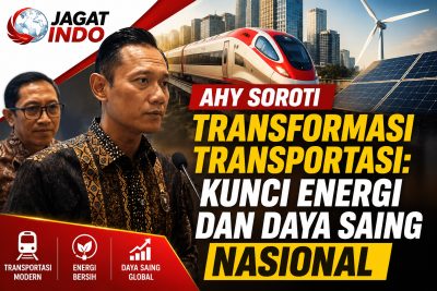 AHY Soroti Transformasi Transportasi: Kunci Energi dan Daya Saing Nasional