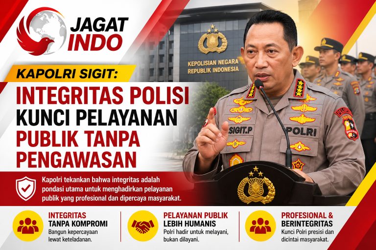 Kapolri Sigit: Integritas Polisi Kunci Pelayanan Publik Tanpa Pengawasan