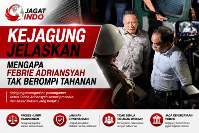Kejagung Jelaskan Mengapa Febrie Adriansyah Tak Berompi Tahanan
