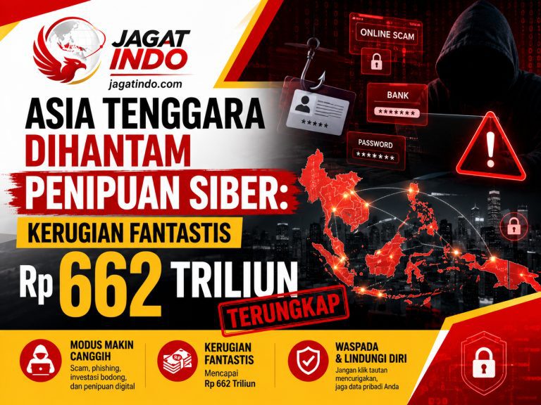 Asia Tenggara Dihantam Penipuan Siber: Kerugian Fantastis Rp 662 Triliun Terungkap