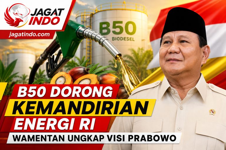 B50 Dorong Kemandirian Energi RI, Wamentan Ungkap Visi Prabowo