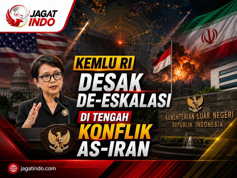 Kemlu RI Desak De-eskalasi di Tengah Konflik AS-Iran