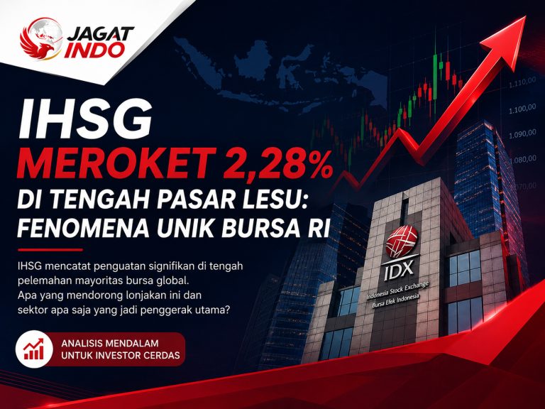 IHSG Meroket 2,28% di Tengah Pasar Lesu: Fenomena Unik Bursa RI