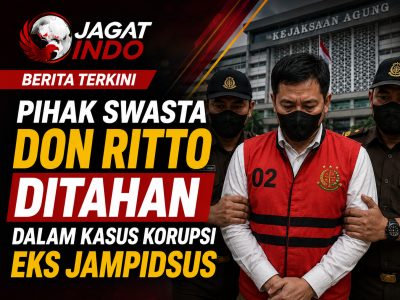 Pihak Swasta Don Ritto Ditahan dalam Kasus Korupsi Eks Jampidsus