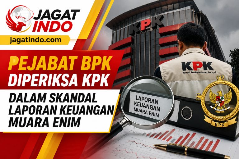 Pejabat BPK Diperiksa KPK dalam Skandal Laporan Keuangan Muara Enim