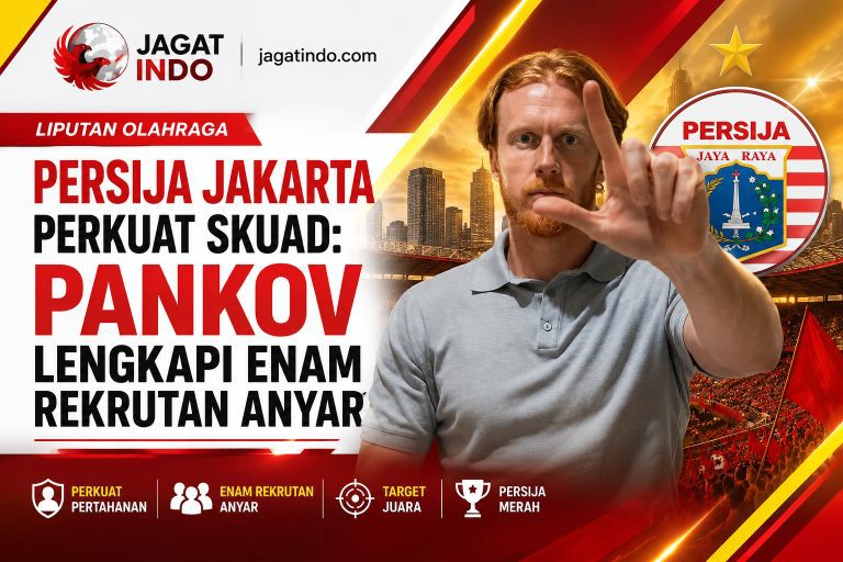 Persija Jakarta Perkuat Skuad: Pankov Lengkapi Enam Rekrutan Anyar