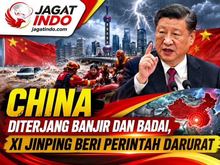 China Diterjang Banjir dan Badai, Xi Jinping Beri Perintah Darurat