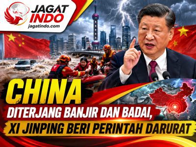 China Diterjang Banjir dan Badai, Xi Jinping Beri Perintah Darurat