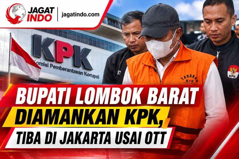 Bupati Lombok Barat Diamankan KPK, Tiba di Jakarta Usai OTT