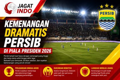 Kemenangan Dramatis Persib di Piala Presiden 2026, Ekonomi Lokal Menggeliat