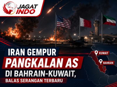 Iran Gempur Pangkalan AS di Bahrain-Kuwait, Balas Serangan Terbaru