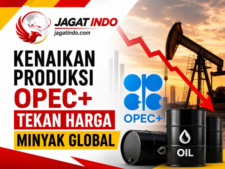 Kenaikan Produksi OPEC+ Tekan Harga Minyak Global