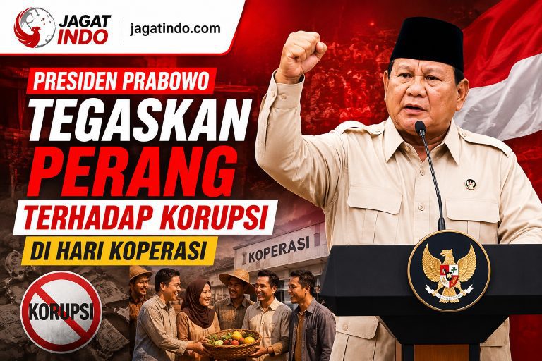 Presiden Prabowo Tegaskan Perang Terhadap Korupsi di Hari Koperasi