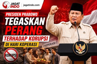 Presiden Prabowo Tegaskan Perang Terhadap Korupsi di Hari Koperasi