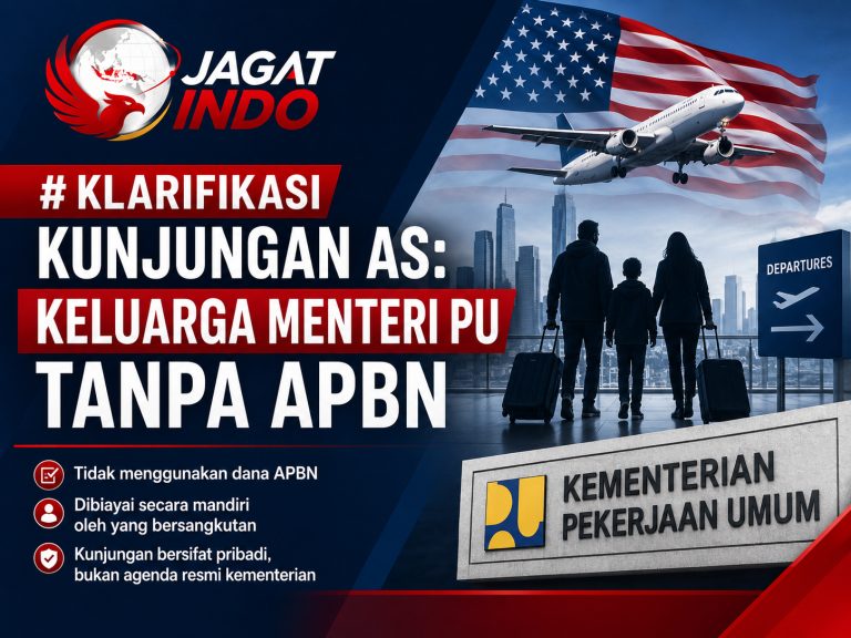 Klarifikasi Kunjungan AS: Keluarga Menteri PU Tanpa APBN