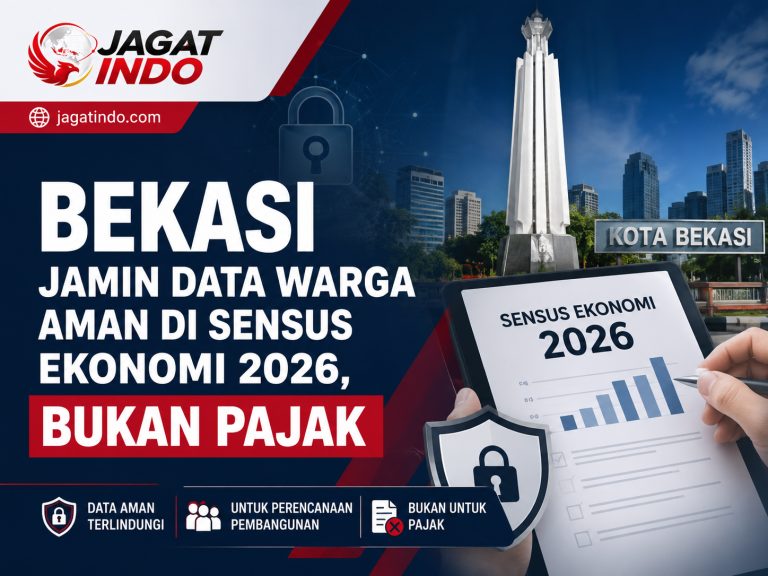 Bekasi Jamin Data Warga Aman di Sensus Ekonomi 2026, Bukan Pajak