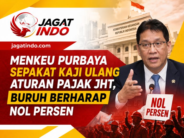 Menkeu Purbaya Sepakat Kaji Ulang Aturan Pajak JHT, Buruh Berharap Nol Persen