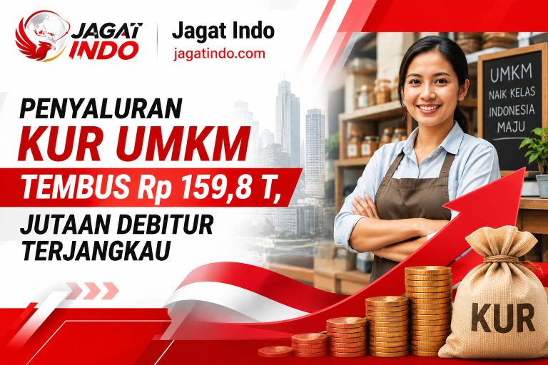 Penyaluran KUR UMKM Tembus Rp 159,8 T, Jutaan Debitur Terjangkau