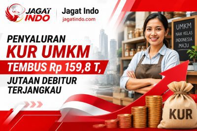 Penyaluran KUR UMKM Tembus Rp 159,8 T, Jutaan Debitur Terjangkau