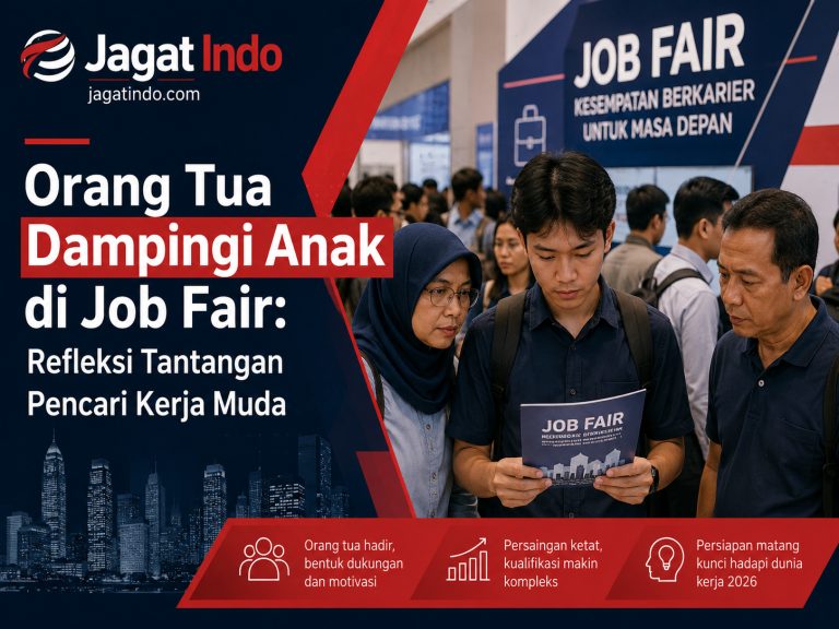 Orang Tua Dampingi Anak di Job Fair: Refleksi Tantangan Pencari Kerja Muda