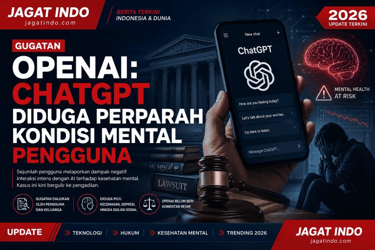 Gugatan OpenAI: ChatGPT Diduga Perparah Kondisi Mental Pengguna