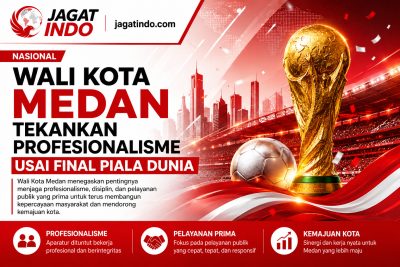 Wali Kota Medan Tekankan Profesionalisme Usai Final Piala Dunia