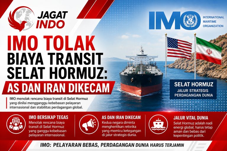 IMO Tolak Biaya Transit Selat Hormuz: AS dan Iran Dikecam