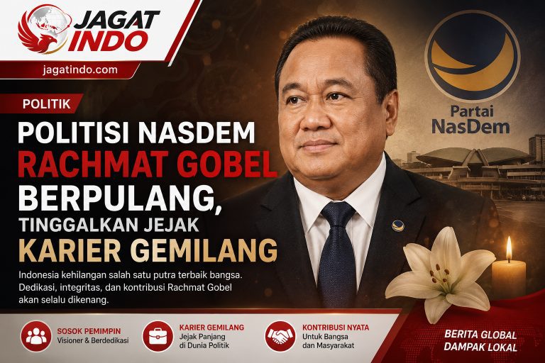 Politisi NasDem Rachmat Gobel Berpulang, Tinggalkan Jejak Karier Gemilang
