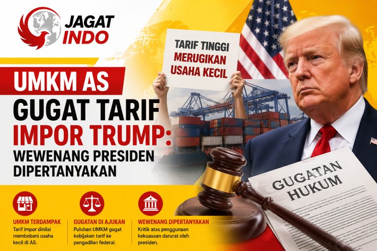 UMKM AS Gugat Tarif Impor Trump: Wewenang Presiden Dipertanyakan
