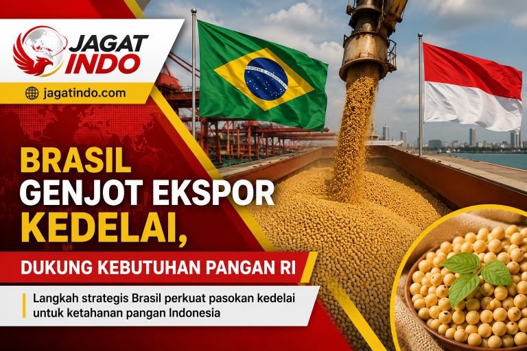 Brasil Genjot Ekspor Kedelai, Dukung Kebutuhan Pangan RI
