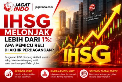 IHSG Melonjak Lebih dari 1%: Apa Pemicu Reli di Akhir Perdagangan?