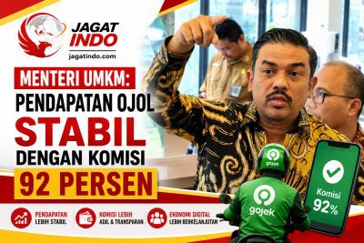 Menteri UMKM: Pendapatan Ojol Stabil dengan Komisi 92 Persen
