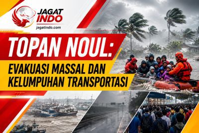 Topan Noul: Evakuasi Massal dan Kelumpuhan Transportasi