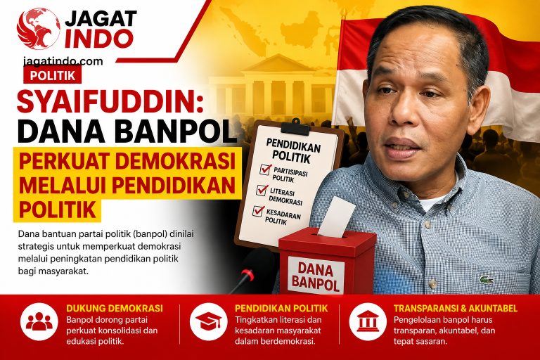 Syaifuddin: Dana Banpol Perkuat Demokrasi Melalui Pendidikan Politik