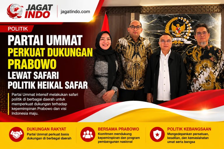 Partai Ummat Perkuat Dukungan Prabowo Lewat Safari Politik Heikal Safar