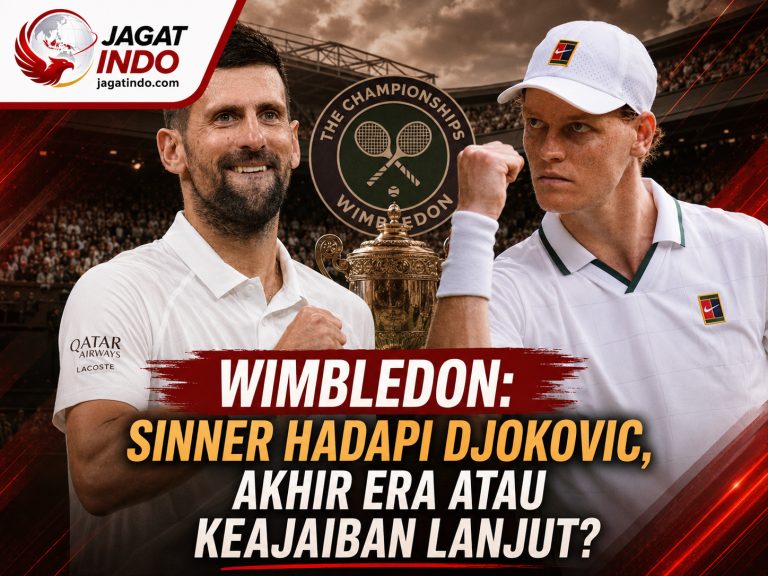 Wimbledon: Sinner Hadapi Djokovic, Akhir Era atau Keajaiban Lanjut?