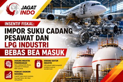 Insentif Fiskal: Impor Suku Cadang Pesawat dan LPG Industri Bebas Bea Masuk